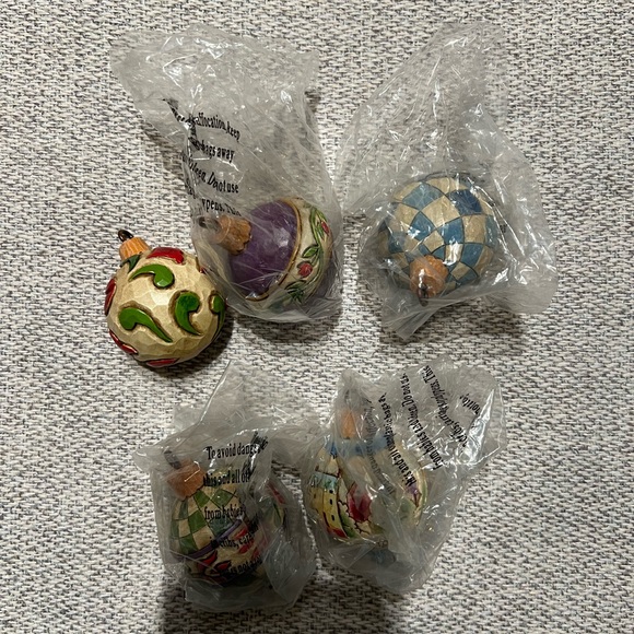 NWT Jim Shore Heartwood Creek "Sleigh Bells Ring" Resin Sleigh with Ornament - Picture 5 of 10